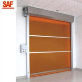 Porta rápida do obturador com pvc roll para uma área limpa